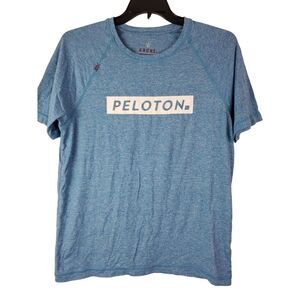 RHONE x Peloton‎ Men's Blue Exercise Shirt L Cycling Athletic